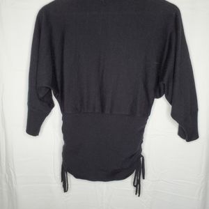 A Byer waist tie turtleneck sweater